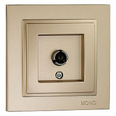 ТВ-розетка проходная mono electric despina 102-222205-137